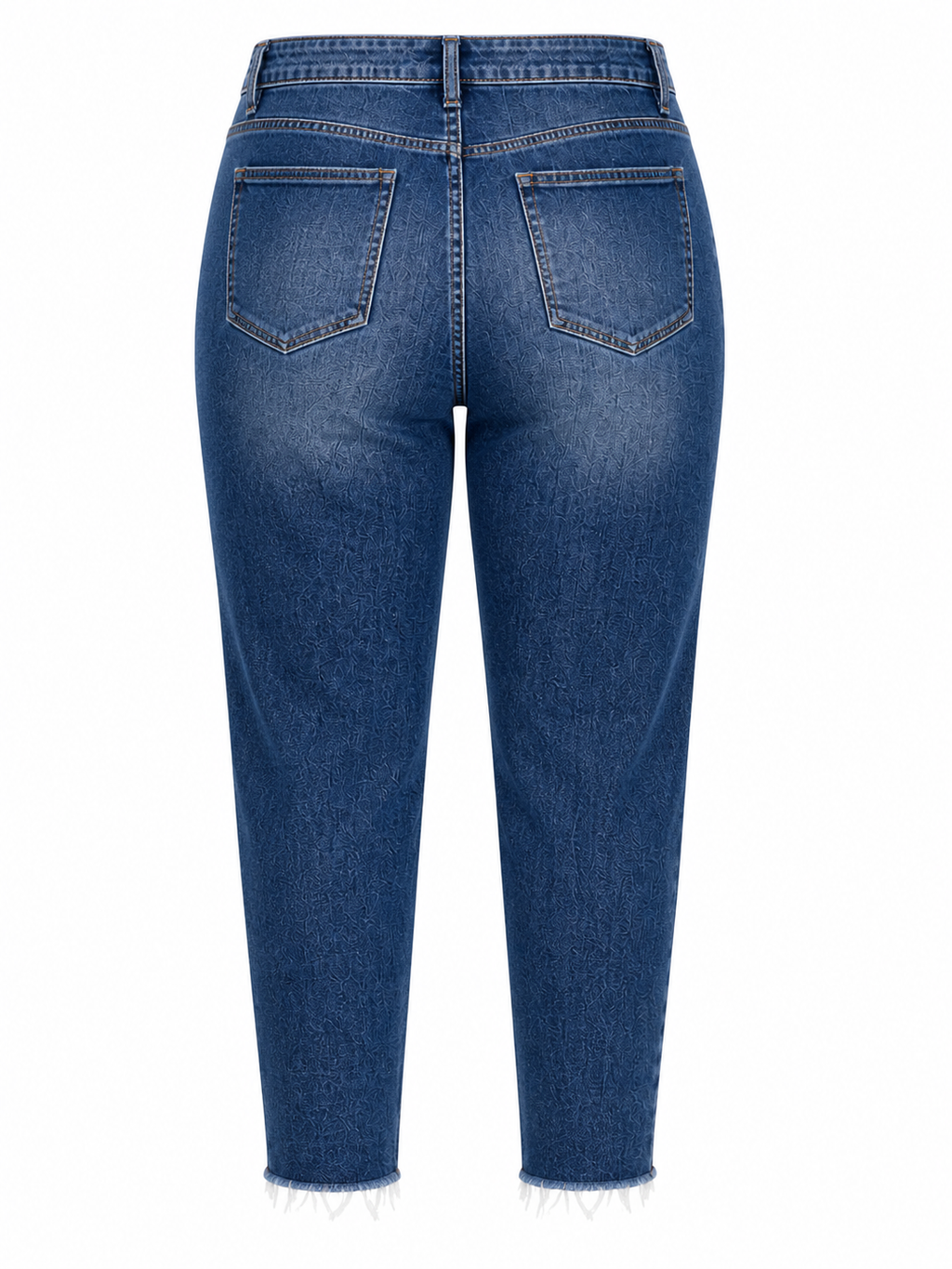 Ms. Cello Distressed Mom Jeans (High Rise)