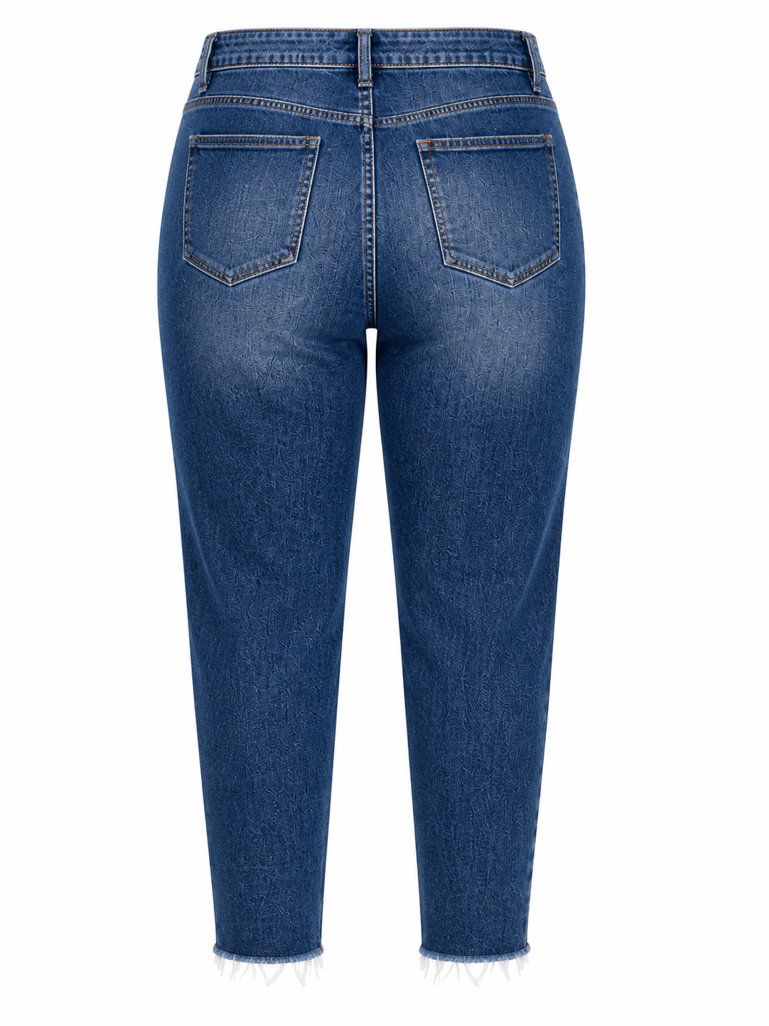 Ms. Cello Distressed Mom Jeans (High Rise)