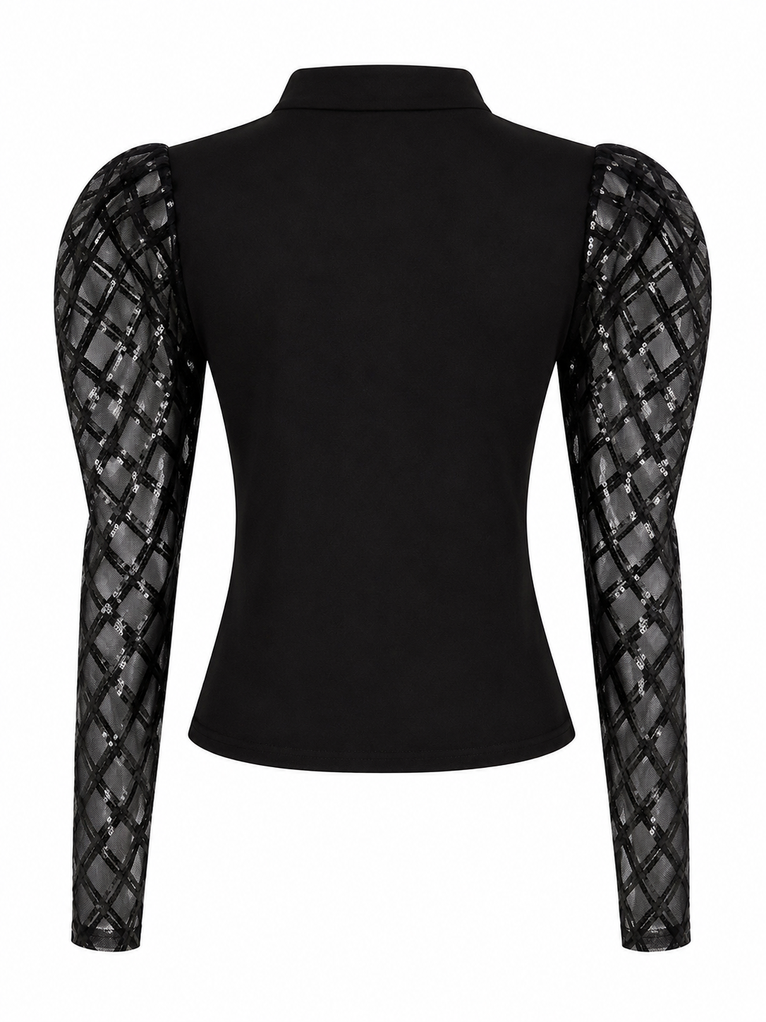 Syndicate Noir Mesh Top