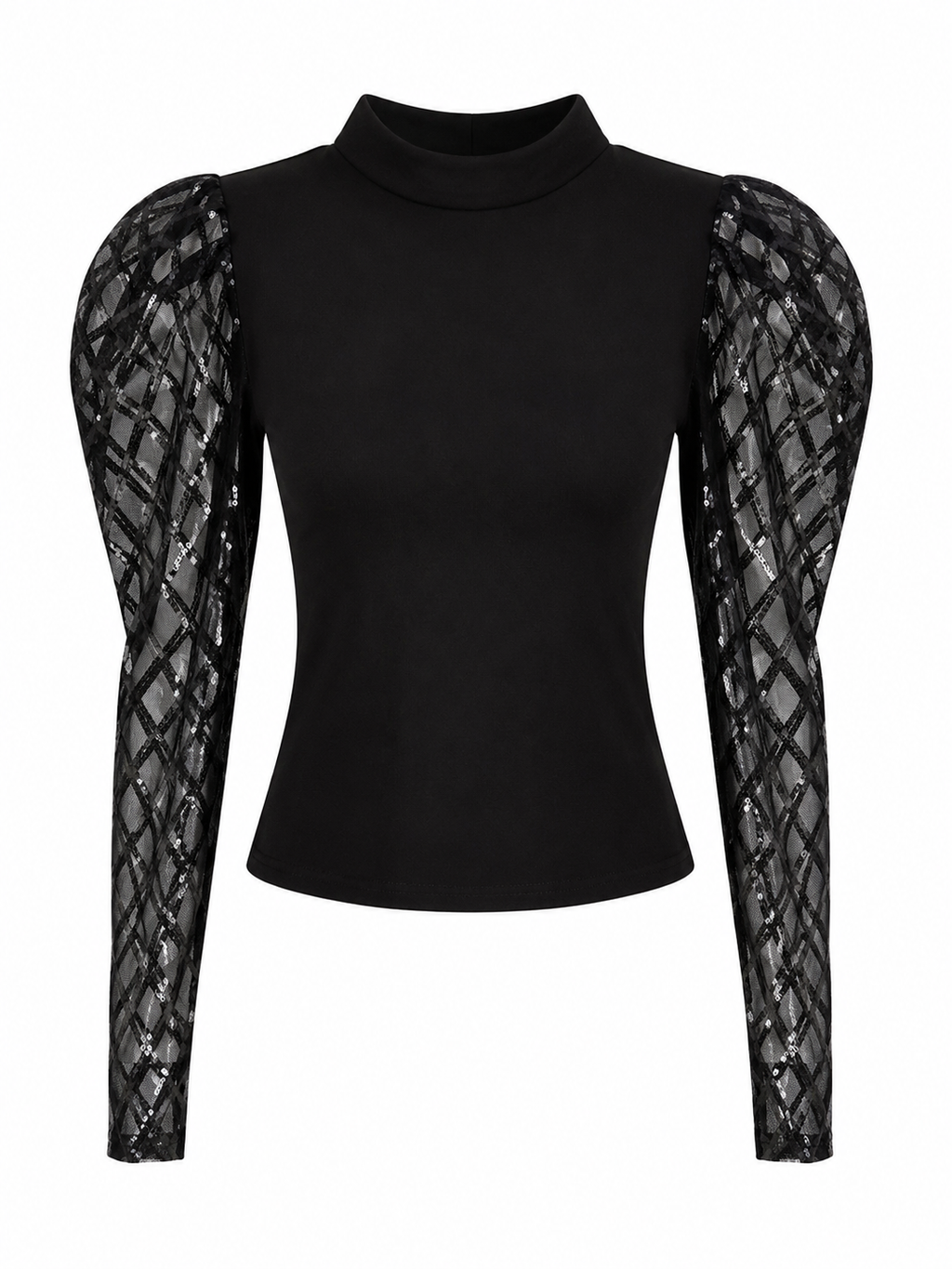 Syndicate Noir Mesh Top