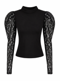 Syndicate Noir Mesh Top