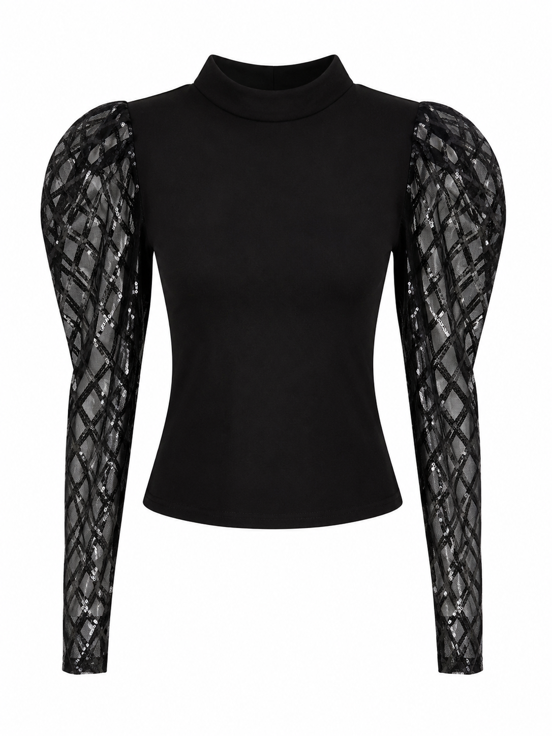 Syndicate Noir Mesh Top