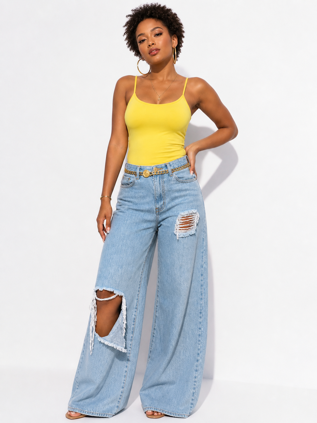 Off the Rip Wide-Leg Denim