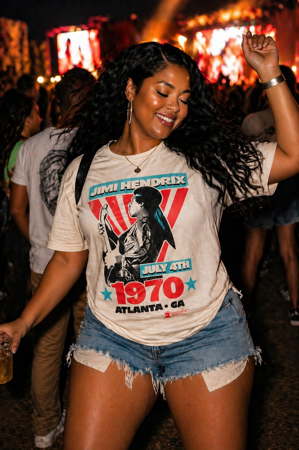 Vintage Hendrix Graphic Tee