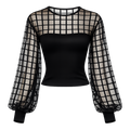 Midnight Syndicate Mesh Top