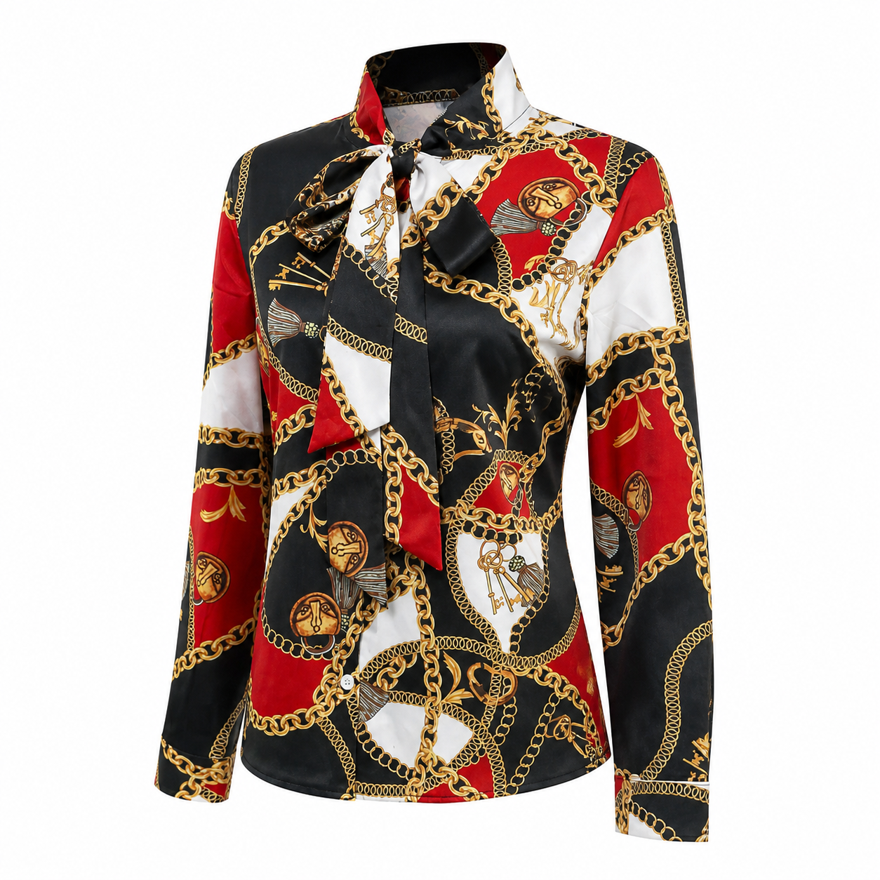 Golden Reign Chain Blouse™