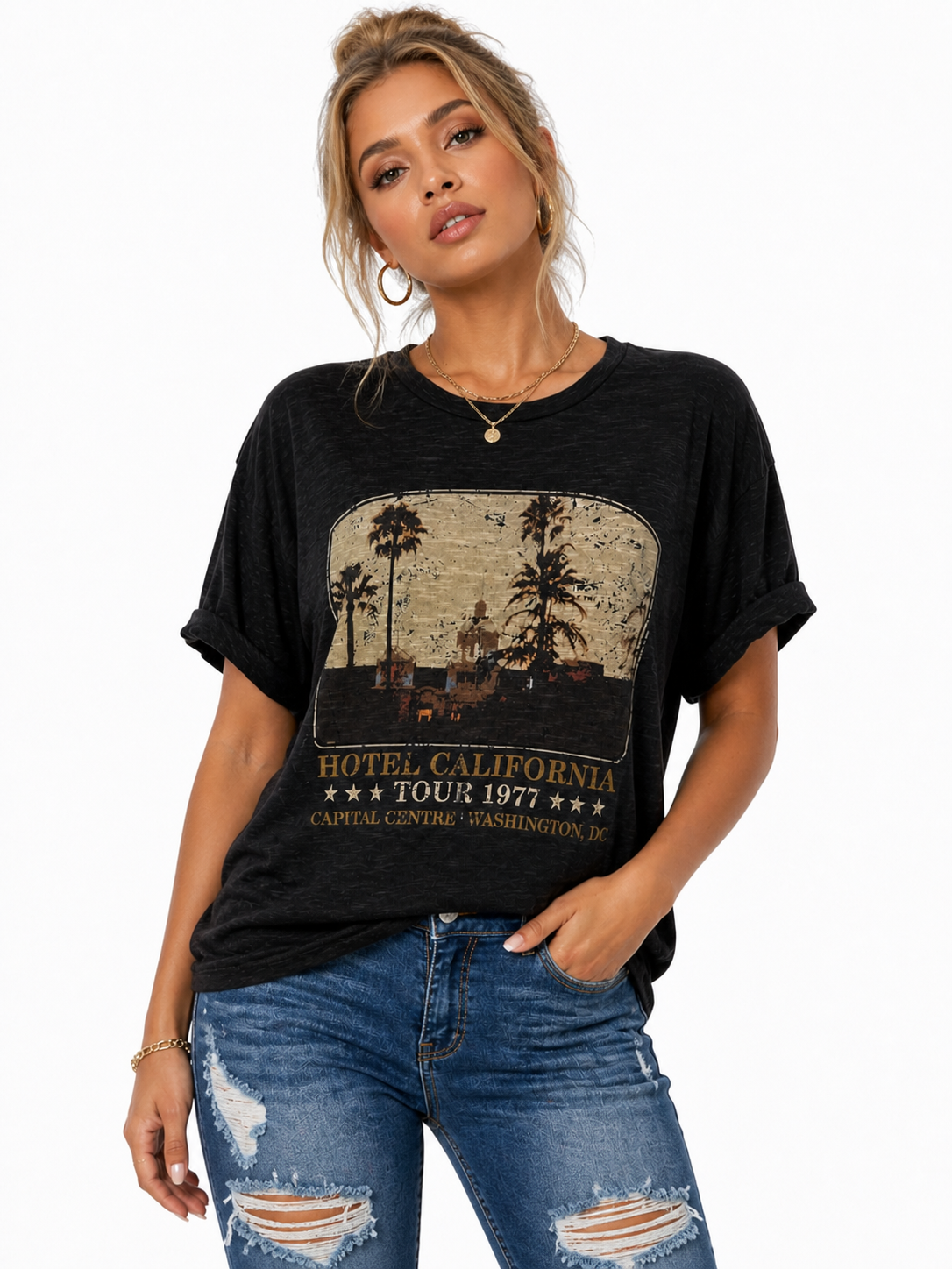 “Hotel California 1977” Vintage Tour Tee