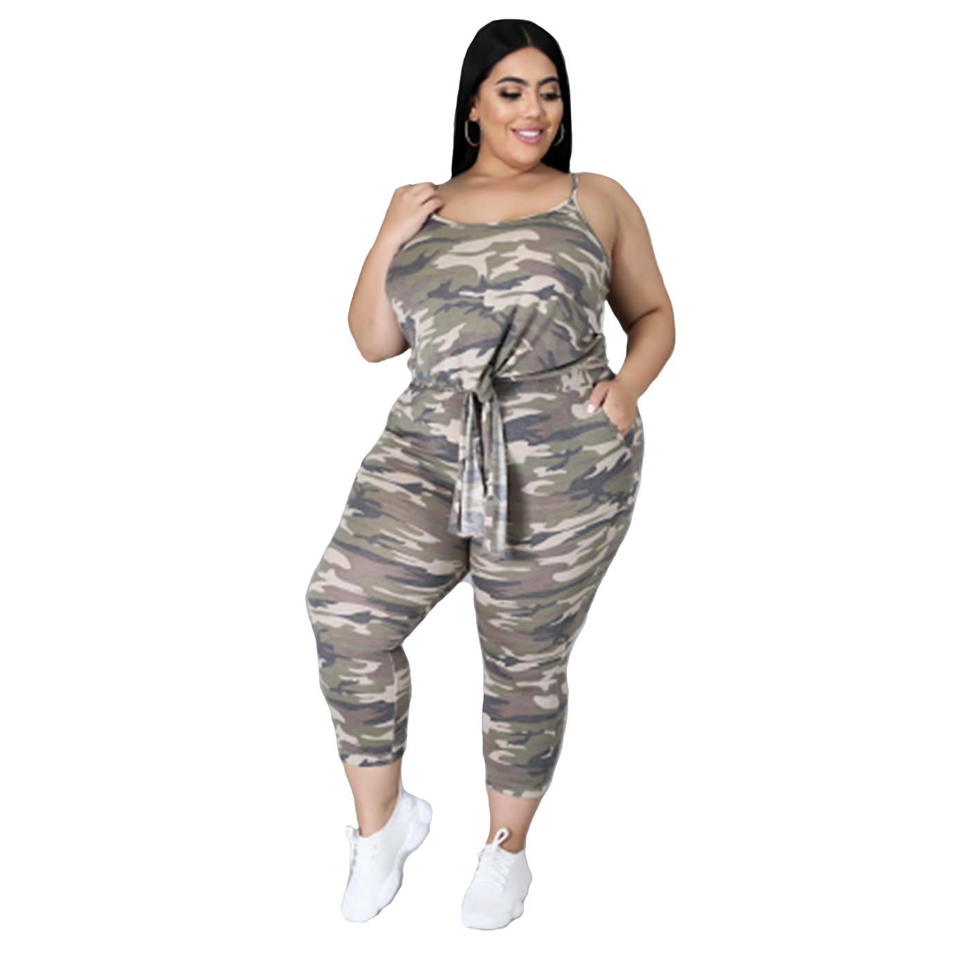Woodland Flow Camo Jumpsuit